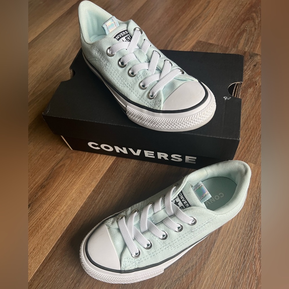 Girls Converse - Mint Green